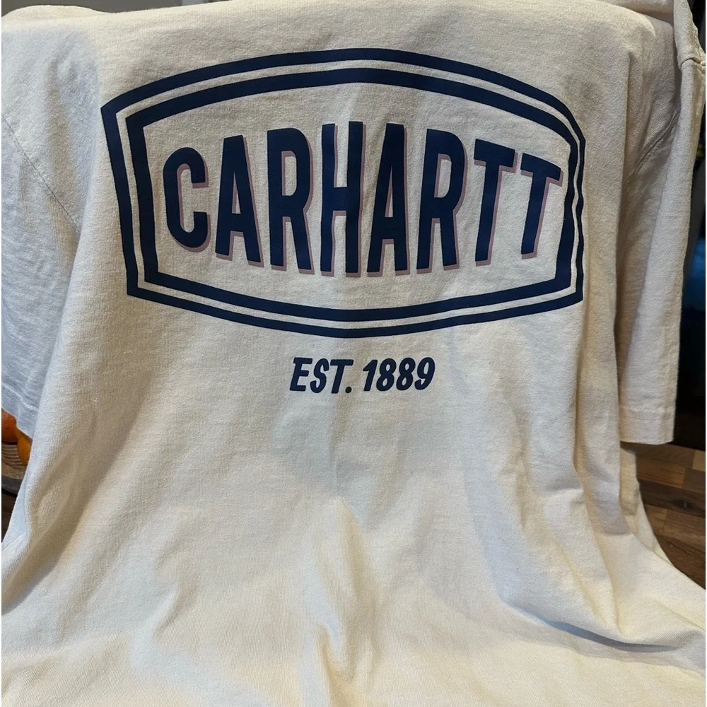 Men’s Carhartt t shirt, size Medium loose fit - Picture 2 of 4